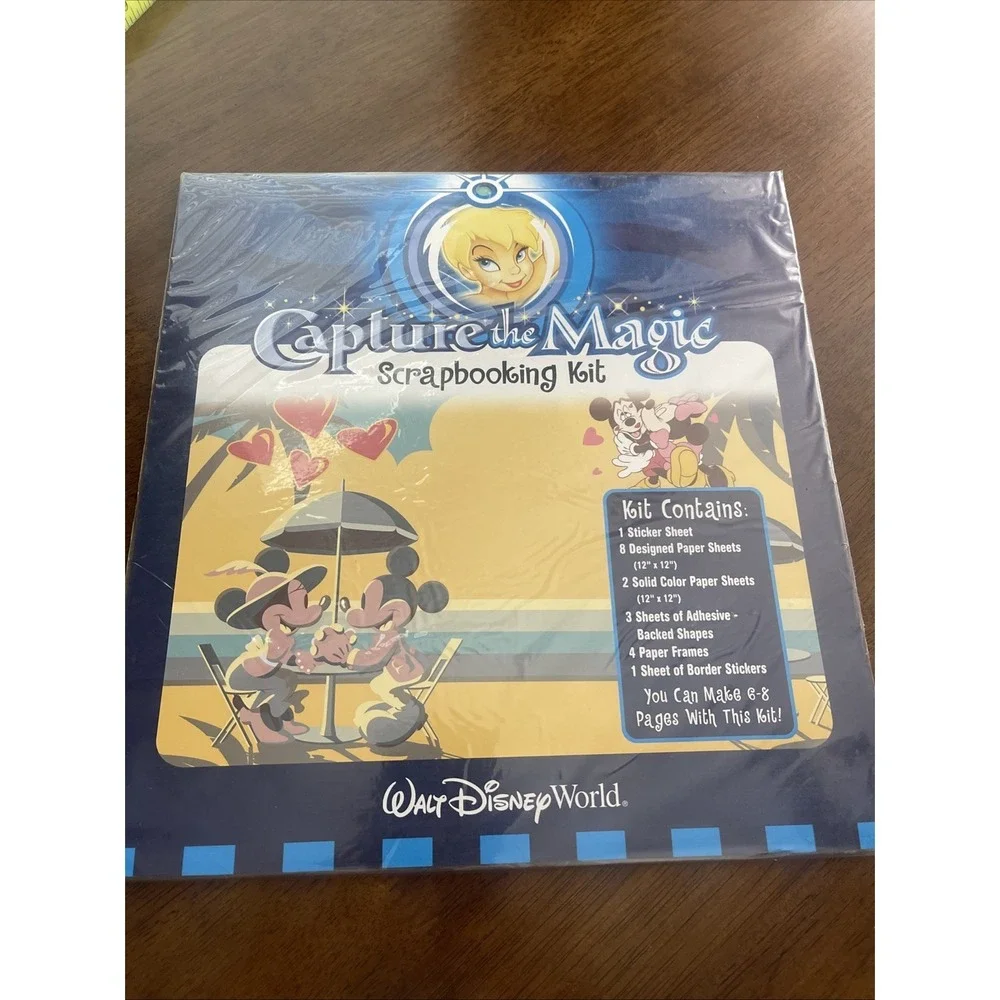 Walt Disney World Scrapbooking Kit Capture The Magic Mickey Minnie Love